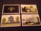 THIRD MAN RECORDS SET OF 4 CARDS JACK WHITE STRIPES MEG TMR (VINYL 45 VAULT)
