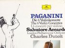 DGG - ACCARDO - PAGANINI - THE 6 VIOLIN CONCERTOS - DUTOIT - 5 LP GERMAN PRESS.