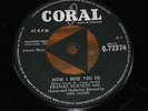 FRANCES BURNETT HOW I MISS YOU SO CORAL Q.72374 RARE NORTHERN SOUL VG PLAYS WELL