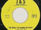 Northern soul 45  LEE PRATT “Ha Baby I’m Coming On Back” J&S orig 60s nice HEAR