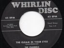 Channels-The Gleam In Your Eyes-Whirlin Disc Brown Wax Doo Wop 45 