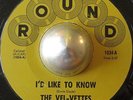SWEET SOUL LOWRIDER CROSSOVER BEAUTY THE VEL-VETTES I'd like to know ROUND HEAR