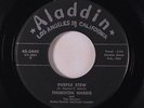 THURSTON HARRIS: Purple Stew / I Hear A Rhapsody 45 (w/ company sleeve) Blues &