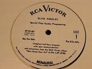 ELVIS PRESLEY Special Palm Sunday Programming LP 70s Issue Mono Promo Only