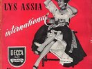 LYS ASSIA Refrain, du goldner Träum EUROVISION EP SWITZERLAND 1956 GERMAN sung
