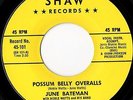 June Bateman Possum Belly Overalls on SHAW R&B MOD ??