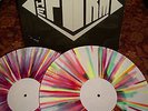 The Firm European Tour 1984 Splatter Wax 2xLP  EX NOT TMOQ Page/Led Zeppelin