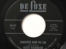 ALBERT WASHINGTON Somewhere down the line Mod Soul R&B Northern 45 (Delux) *HEAR