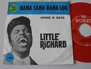 Mega rare Little Richard single 45 Bama lama bama loo Sweden Sonet Red V VG/VG+
