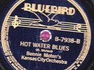 78-PRE-WAR JAZZ-BENNY MOTEN'S KANSAS CITY ORCH.-MOTEN' S BLUES/HOT WATER BLUES