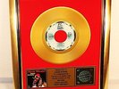 Stevie Wonder, Happy Birthday, Gold Record, goldene Schallplatte, Award, platin