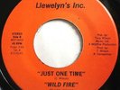 * WILD FIRE Just One Time RARE COSMIC ISLAND DISCO FUNK SOUL Llewelyn’s 45 HEAR
