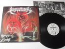 Sepultura - Morbid Visions , Cogumelo white label , LP, Vinyl, Sarcofago, RARE