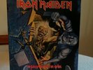 Iron Maiden No Prayer For The Dying LP Red Vinyl