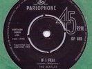Beatles If I fell Parlophone DP 562 Ex Export Issue