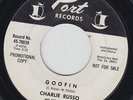 CHARLIE RUSSO Goofin 45 on Port mod popcorn R&B instrumental HEAR