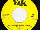 80s REPRO Rockabilly Joe Clay VIK 0218 (( ? )) Get on the right track