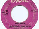 NORTHERN SOUL  LARRY WILLIAMS  &  JOHNNY WATSON   