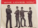 The Beatles  She Loves You  SWAN S-4152  Picture Sleeve & Vinyl  VG to VG+