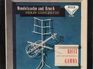 ** MENDELSSOHN * BRUCH / VIOLIN CONCERTOS #  RICCI / GAMBA - DECCA SXL 2006  **