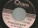 ROCKABILLY BW/ DOOWOP--FOUR COUNTS-- ROCK AND ROLLS GOOD - HEAR BOTH- 1958 CHAM