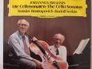 BRAHMS Cello Sonatas ROSTROPOVICH & SERKIN rare DGG DIGITAL vinyl LP