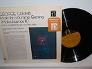 GEORGE CRUMB MUSIC FOR A SUMMER EVENING vinyl NM promo copy Nonesuch Kalish