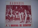RAMONES I WANNA BE SEDATED RARE DUTCH 45 SIRE 1978 PUNK MISFITS KBD CLASH ROCK