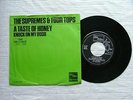 Motown Supremes & Four Tops-A Taste of Honey/Knock on my Door Dutch PS