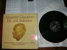 MINT-/ 8LPBOX ALEXANDER GLASUNOV  The 8 SYMPHONIES complete TELDEC DMM
