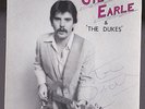 45 RARE ROCKABILLY STEVE EARLE & THE DUKES LSI EP ORIGINAL AUTOGRAPHED LISTEN M-