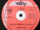 JUNIOR REID Babylon Release The Chain ORIGINAL EX+ WITTY 12