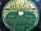 DJANGO REINHARDT_STEPHANE GRAPPELLY_THREE LITTLE WORDS_VG++