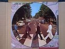 THE BEATLES ABBEY ROAD PICTURE DISC  & 1967-1970 BLUE VINYL DOUBLE ALBUM LPs VG