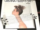 CRISTINA Sleep it Off LP RARE SYNTH POP 1984 MINT VINYL 