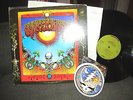 GRATEFUL DEAD AOXOMOXOA '69 WS1790 green wb label LP rare w/skull sticker OOP
