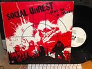 SOCIAL UNREST Rat in a Maze 12 EP US punk HC Orig. 1st press 1982