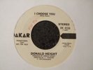 70's SOUL - DONALD HEIGHT - I CHOOSE YOU - DAKAR PROMO - LISTEN