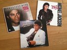 MICHAEL JACKSON / JACKSON5 - Bad, Thriller & 18 Greatest Hits LP 33RPM