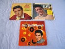 ELVIS PRESLEY - 3 x UK Vinyl LPs KING CREOLE Silver Spot/IS BACK/GOLDEN Red Seal