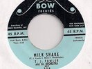 T.J. FOWLER : Milk Shake / Coochie (Bow 309)Orig R&B Inst Tittyshaker 45 LISTEN