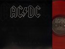 AC/DC back in black APLP045 red vinyl aussie albert productions 2014 LP PS EX/EX