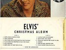 ELVIS PRESLEY christmas album RD-27052 1B/1B silver spot uk mono LP PS EX/VG+