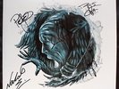 In Flames Siren Charms 2 LP White Vinyl full signiert // signed 2014 Autogramme