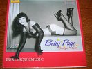 Betty Page Danger Girl / Burlesque Music LP gatefold 180g