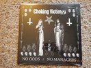 CHOKING VICTIM NO GODSNO MANAGERS HELLCAT RECORDS ORIGINAL SEALED RARE