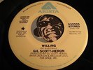 GIL SCOTT HERON Modern Soul 45 Arista #0505 Willing b/w same M-