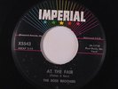 ROSS BROTHERS: At The Fair / Miss Lonely Heart 45 (w/ Eddie Cochran) Oldies