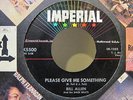 Bill Allen & The Back Beats PLEASE GIVE ME SOMETHING Rockabilly 45 VG+ Cramps