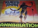 Kublai Khan Annihilation 1987  LP  UK